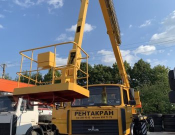 Автовышка 30 метров телескопическая АГП-30-4