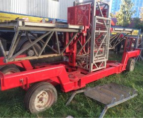 Мачтовая платформа на наземном шасси HEK MSHF